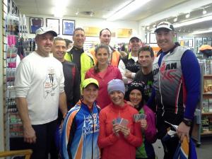 MTC group at Toys for Tots run at Maine Running Company Portland in December 2012.